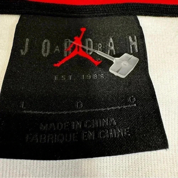 NWT Women's Air Jordan Jumpman 23 Race Team Hoodie Full Zip White Sz Large - Picture 3 of 8